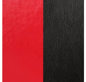Les Georgettes - Cuir 40Mm Rouge Vernis Noir