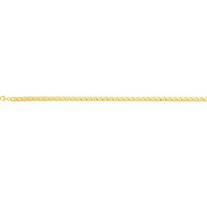 Bracelet chaine marine bâton plaqué or 