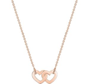 Collier plaqué or rose 